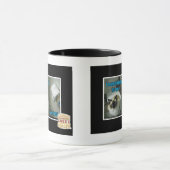 Ik heb het vlot bont gemaakt. mok (Midden)