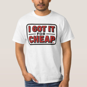 Ik heb het voor goedkoop t-shirt