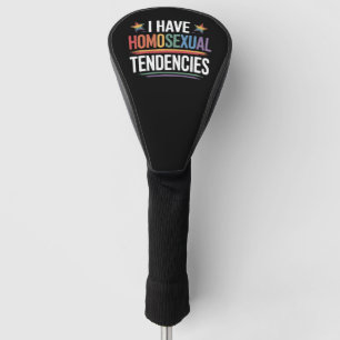 Ik heb homoseksuele neigingen LGBTQ Pride Regenboo Golfheadcover