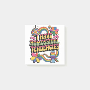 Ik heb homoseksuele neigingen LHBT Pride Month Post-it® Notes