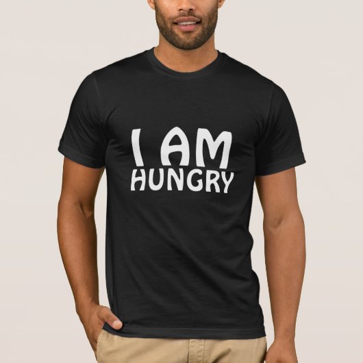 Ik heb honger t-shirt (Voorkant)