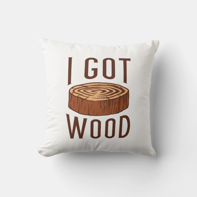 Ik heb hout kussen (Voorkant)