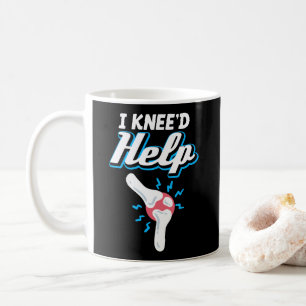 Ik heb hulp nodig Knie Vervanging Chirurgie Gewric Koffiemok