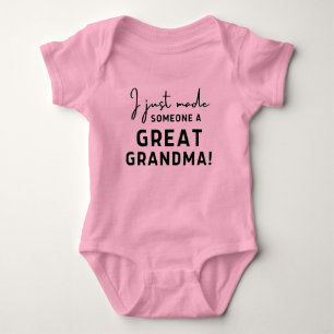 Ik heb iemand een geweldige oma Cute Baby Gift gem Romper