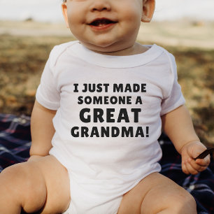 Ik heb iemand een geweldige oma Cute Baby Gift gem Romper