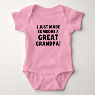 Ik heb iemand een geweldige opa Cute Baby Gift gem Romper