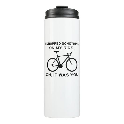 Ik heb iets op m'n ride laten vallen. thermosbeker (Voorkant)