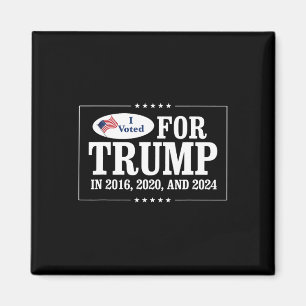 Ik heb in 2016 op Trump gestemd Magneet