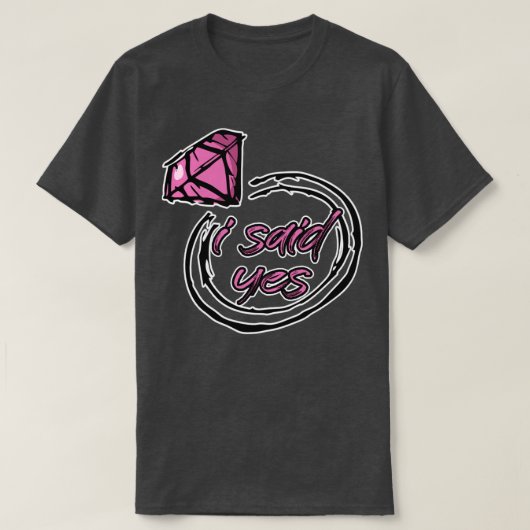 ik heb ja gezegd t-shirt (Design voorkant)
