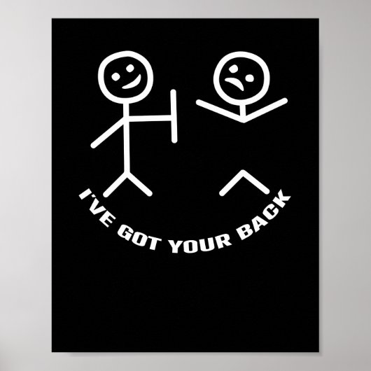 Ik heb je achterste halloween skeletschedel. poster (Voorkant)