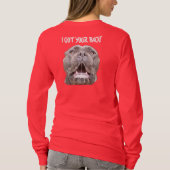 Ik heb je achtervriend(in) T-shirt. T-shirt (Achterkant)