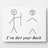 Ik heb je backplaque fotoplaat (Voorkant)