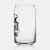 "Ik heb je betoverd" Blikvorm Glas (Links)