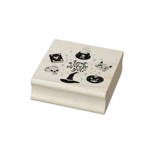 Ik heb je betoverd 	rubberstempel (Stempel)