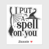 "Ik heb je betoverd" Sticker (Vel)