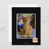 Ik heb je dagboek gelezen briefkaart (Voorkant / Achterkant)