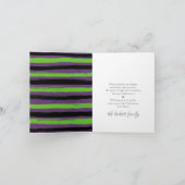 Ik heb je een schimmige goede halloween opgehangen kaart (Binnen)