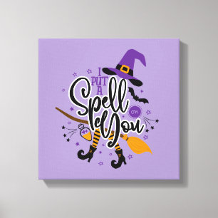 Ik heb je een spelletje gegeven canvas afdruk