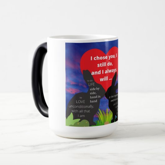 Ik heb je gekozen... en ik nog steeds magische mok (Voorkant links)