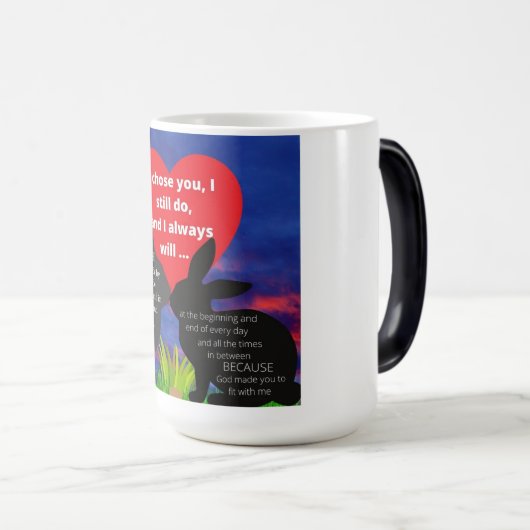 Ik heb je gekozen... en ik nog steeds magische mok (Voorkant rechts)