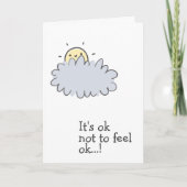 Ik heb je kind. Kute Cancer Support Kaart (Voorkant)