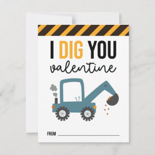 Ik heb je Kinder Valentijn Kaart gegraven