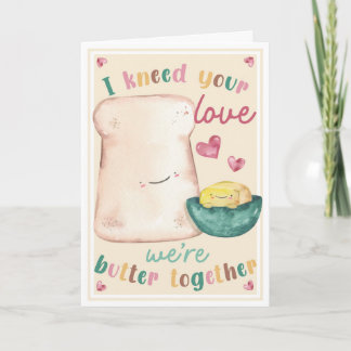 Ik heb je liefde nodig Valentijnskaart – Schattige Kaart
