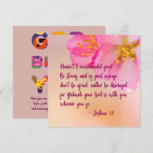 Ik heb je niet Christelijk Floral bezocht. (Voorkant / Achterkant)