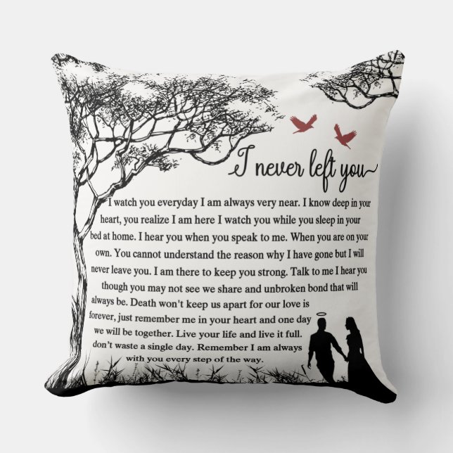 Ik heb je nooit verlaten kussen (Voorkant)