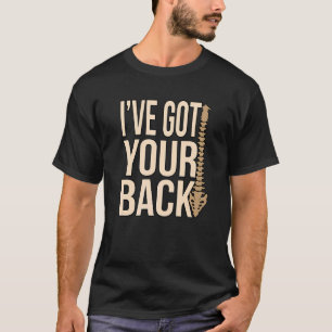Ik heb je rug Chiropractor Piek T-shirt