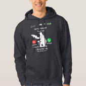 Ik heb je telefoontje gemist hoodie (Voorkant)
