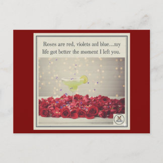 Ik heb je verlaten feestdagenkaart