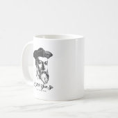 Ik heb je zo verteld koffiemok (Voorkant links)