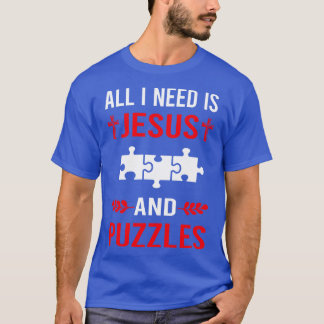 Ik heb Jezus en puzzels nodig T-shirt