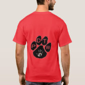 Ik heb kattenachtige reflexen t-shirt (Achterkant)