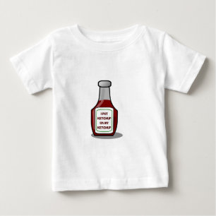 Ik heb ketchup op m'n ketchup gezet