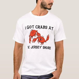 Ik heb krabben aan de Jersey Shore T-shirt