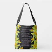 IK HEB LANGZAAM GEWANDERD ALS EEN CLOUD CROSSBODY TAS (Voorkant)