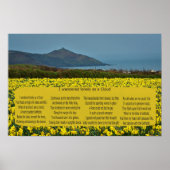 IK HEB LANGZAAM GEWANDERD ALS EEN CLOUD POSTER (Voorkant)