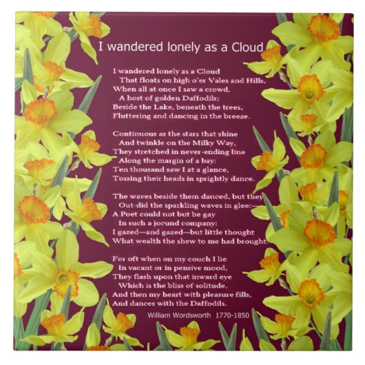 IK HEB LANGZAAM GEWANDERD ALS EEN CLOUD TEGELTJE (Voorkant)