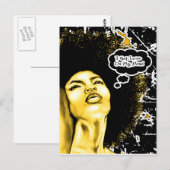 Ik heb liefde voor mijn geest briefkaart (Voorkant / Achterkant)