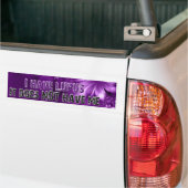 Ik heb LUPUS... Het heeft NIET mij- Bumpersticker (Op Truck)
