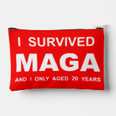 Ik heb MAGA overleefd Etui (Achterkant)