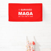 Ik heb MAGA overleefd Spandoek (Insitu)