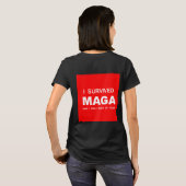 Ik heb MAGA overleefd T-shirt (Achterkant volledig)