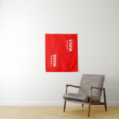 Ik heb MAGA overleefd Wandkleed (In situ)