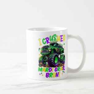 Ik heb Mardi Gras Bruh Monster Truck Mardi Gras ve Koffiemok
