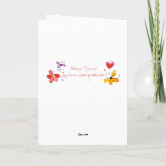 Ik heb me bewogen aankondiging (Achterkant)