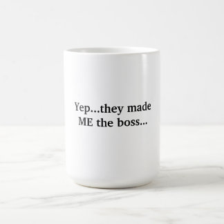 Ik heb me de baas Mok gegeven