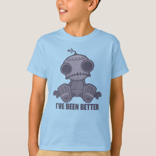 Ik Heb Me Zelf Betere Tijden Gezien Traurige Robot T-shirt